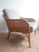 Vintage rotan stoel