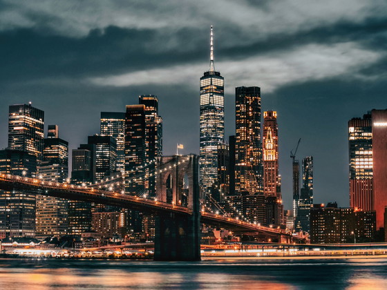 Image 1 of Fabian Kimmel - Brooklyn Bridge Skyline, New York