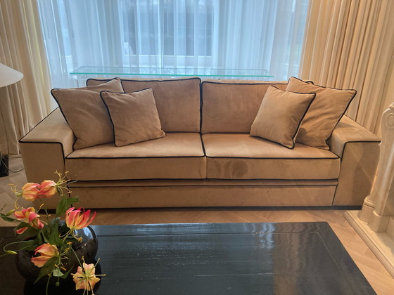 Image 1 of Bank & loveseat