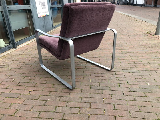 Image 1 of Rolf benz 568 paars stof fauteuil