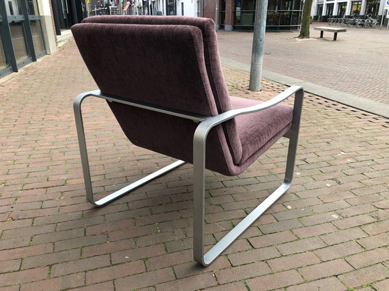 Image 1 of Rolf benz 568 paars stof fauteuil