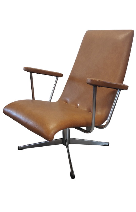 Image 1 of Goldsiegel draai fauteuil