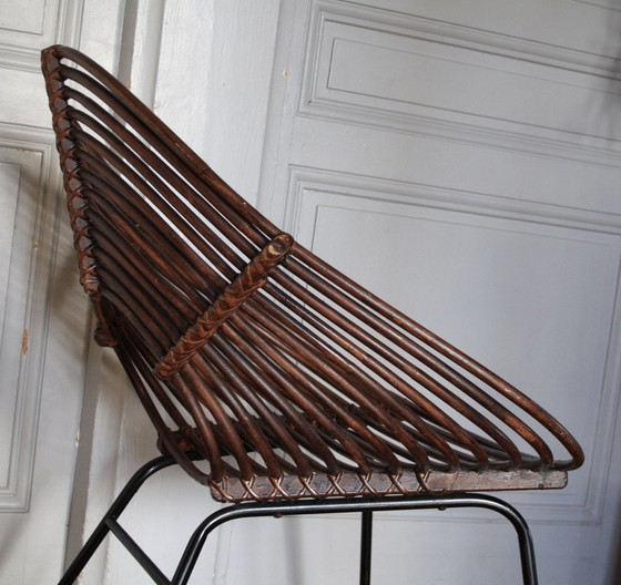 Image 1 of Rohé Noordwoolde rotan & bamboe fauteuil/stoel