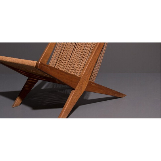 Image 1 of Vintage fauteuil Poul Kjaerholm en Jørgen Høj Snedkerier 1950