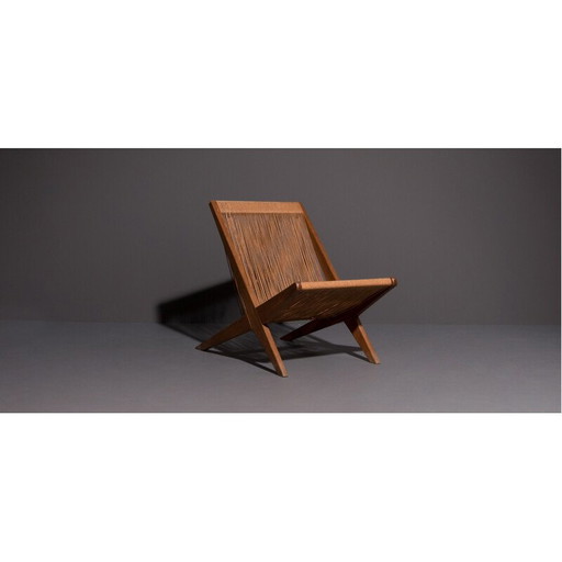 Vintage fauteuil Poul Kjaerholm en Jørgen Høj Snedkerier 1950