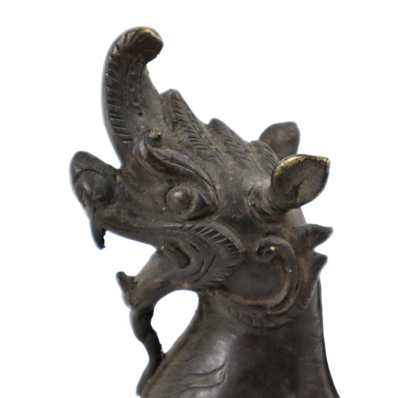 Image 1 of Bronzen Foo Dog Beeld