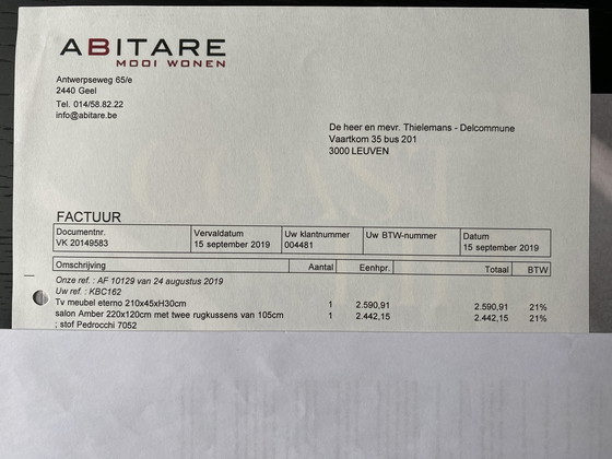 Image 1 of Abitare Amber bank