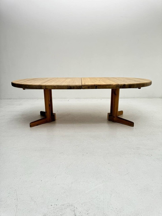 Image 1 of Uitschuifbare grenen eettafel Door Rainer Daumiller, Design + Handwerk