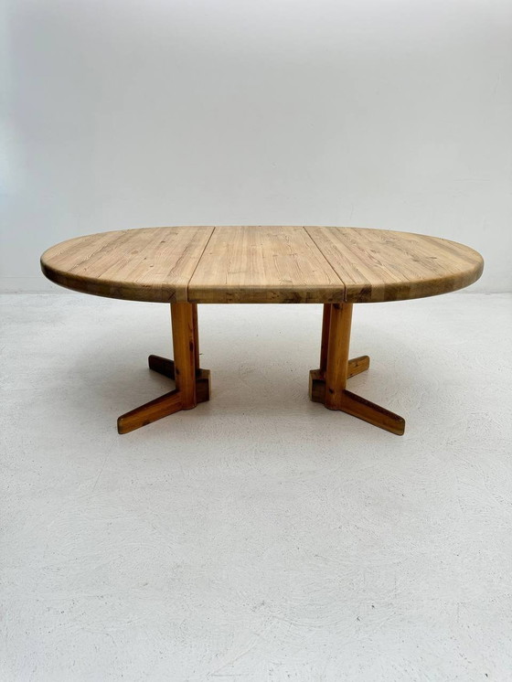 Image 1 of Uitschuifbare grenen eettafel Door Rainer Daumiller, Design + Handwerk