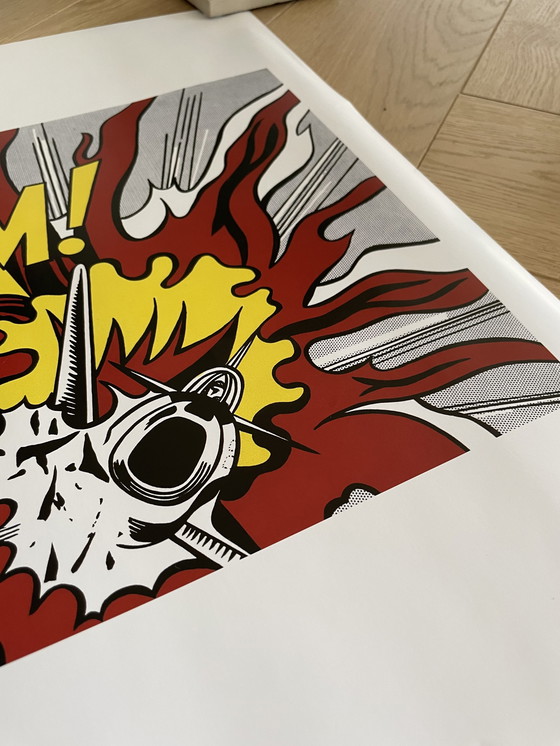 Image 1 of Roy Lichtenstein's 'Whaam!'-afdruk