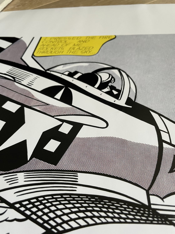 Image 1 of Roy Lichtenstein's 'Whaam!'-afdruk