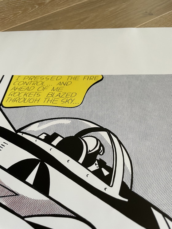 Image 1 of Roy Lichtenstein's 'Whaam!'-afdruk