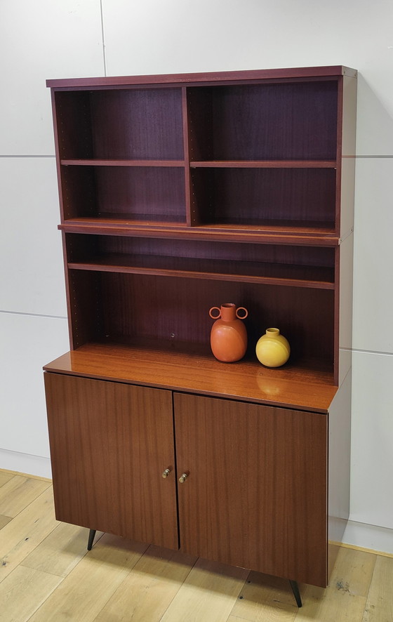 Image 1 of Mid Century pallisander highboard | Vintage - boekenkast