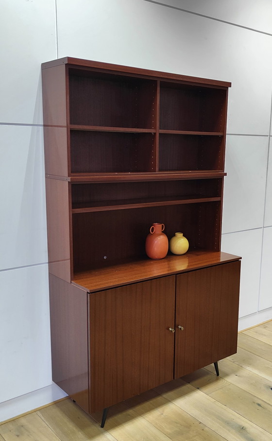 Image 1 of Mid Century pallisander highboard | Vintage - boekenkast