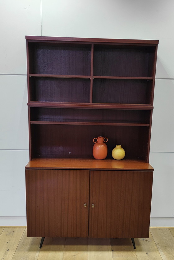 Image 1 of Mid Century pallisander highboard | Vintage - boekenkast