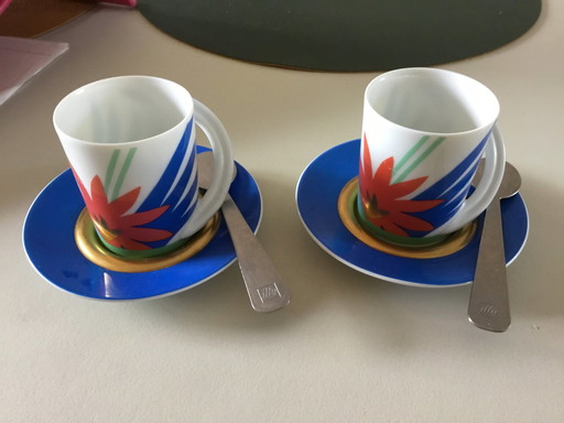 2x Espresso kopjes van R.Nairac