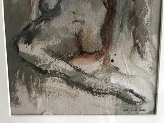 Image 1 of Rob Jacobs - Naaktmodel Met Hoed