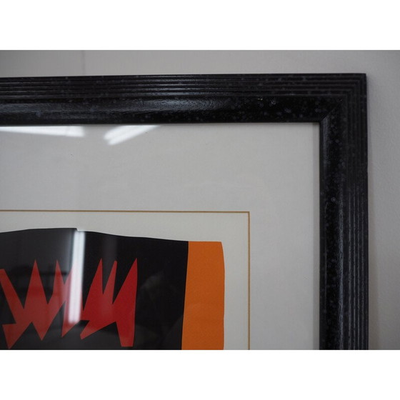 Image 1 of Vintage abstracte poster van Henri Matisse, jaren 1990