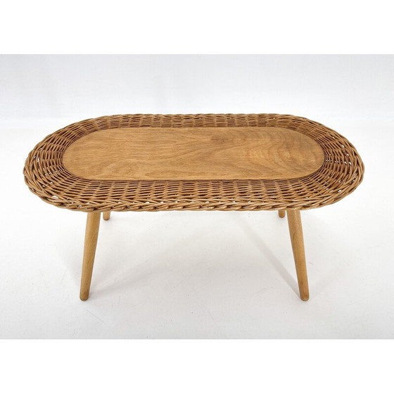 Image 1 of Vintage bijzettafel van Jan Kalous voor Uluv, Tsjechoslowakije 1970