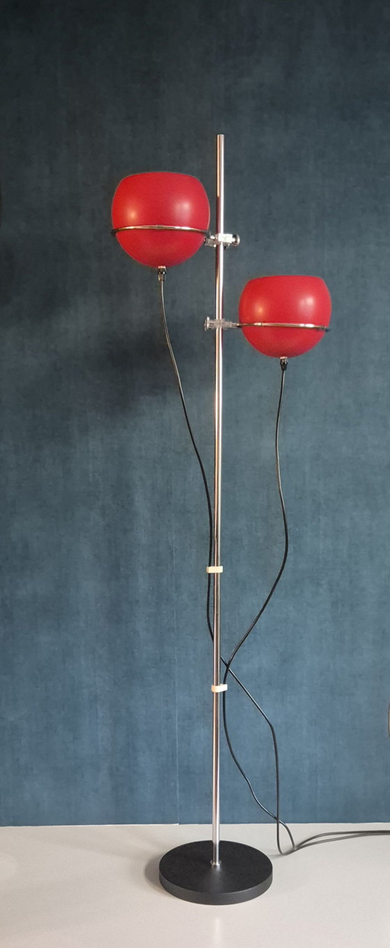 Image 1 of Gepo Vloerlamp / Bollenlamp Jaren 60