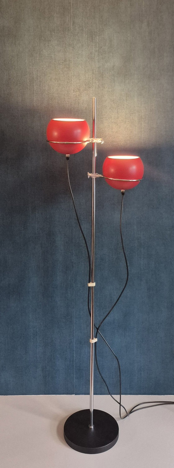 Image 1 of Gepo Vloerlamp / Bollenlamp Jaren 60