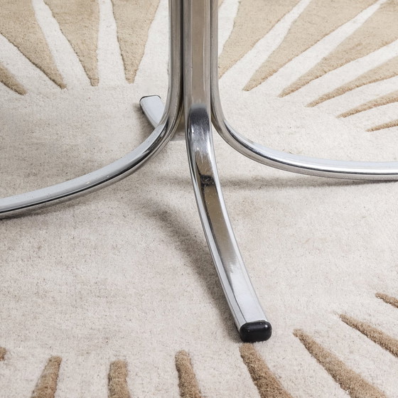 Image 1 of Set van twee Martin Stoll eetkamerstoelen model 7105 voor Giroflex, 1975