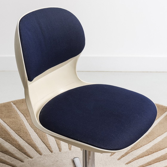 Image 1 of Set van twee Martin Stoll eetkamerstoelen model 7105 voor Giroflex, 1975