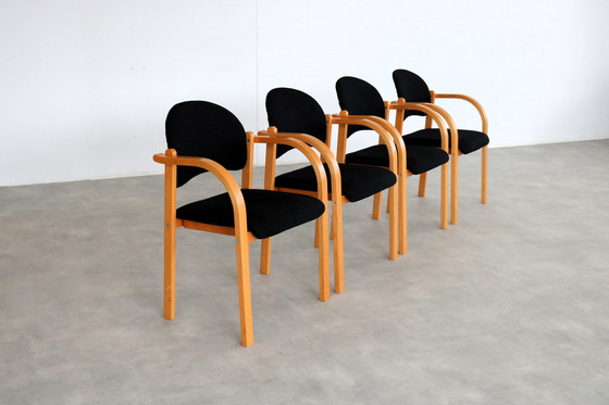 Image 1 of 4X Vintage Ikea Stoelen