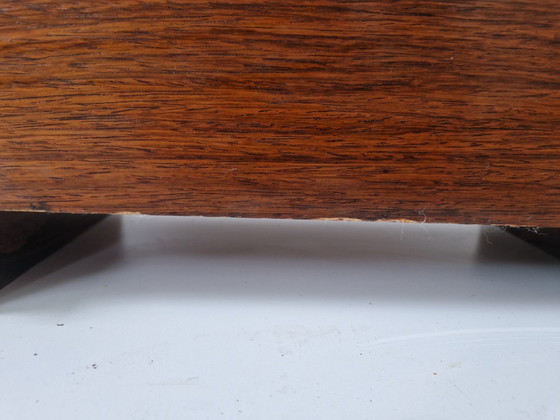 Image 1 of Palissander fineer Vintage tijdschriftenrek