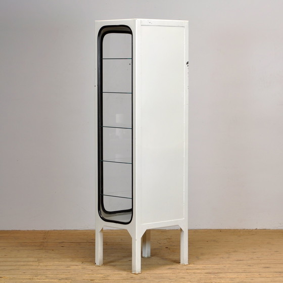 Image 1 of Vintage medische kast van IJzer en Glas