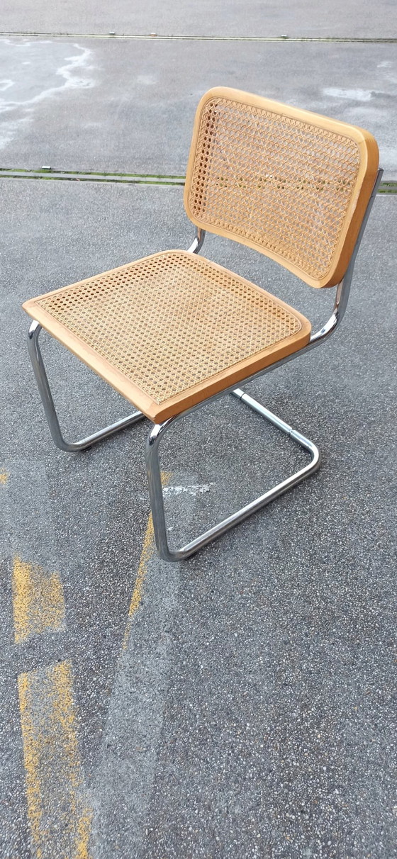 Image 1 of Marcel Breuer Webbing Stoel