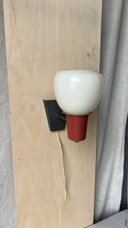 Vintage design Anvia wandlamp jaren '60 vintage