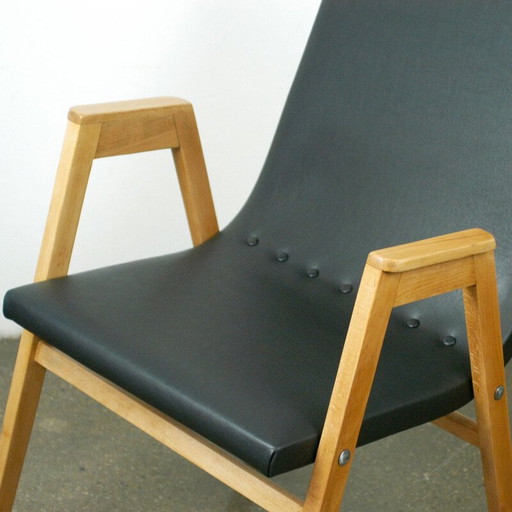 Vintage fauteuil van Roland Rainer, Oostenrijk