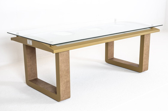 Image 1 of Braeve Design Eettafel/Bureau Van Vliegtuigpaneel Airbus