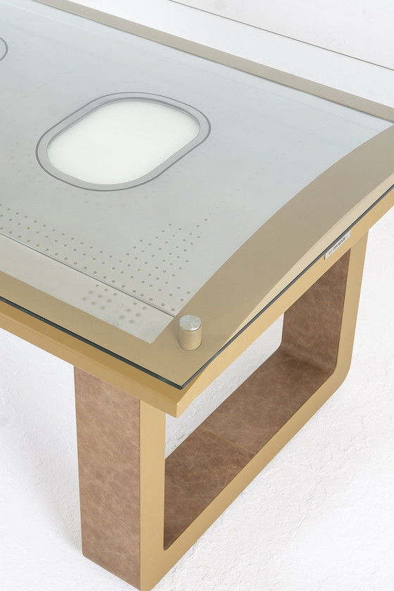 Image 1 of Braeve Design Eettafel/Bureau Van Vliegtuigpaneel Airbus