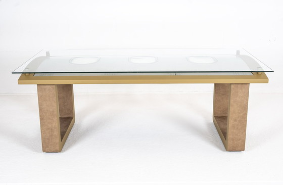 Image 1 of Braeve Design Eettafel/Bureau Van Vliegtuigpaneel Airbus