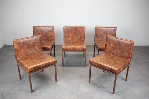 Midcentury stoelen van Kroměříž, 1950