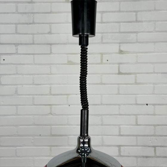 Image 1 of Rode space age hanglamp van Cosack Leuchten