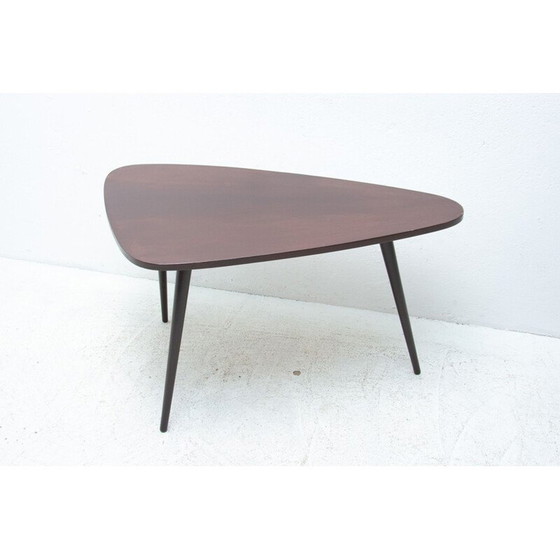 Image 1 of Vintage gebeitst beuken salontafel, 1960