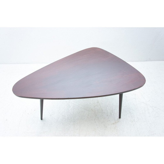 Image 1 of Vintage gebeitst beuken salontafel, 1960