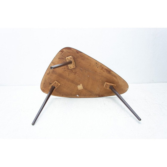 Image 1 of Vintage gebeitst beuken salontafel, 1960