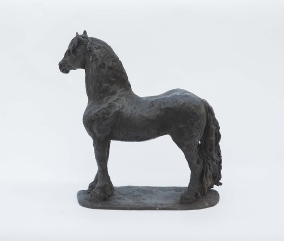 Image 1 of Nanouk Weijnen  Bronzen beeld Fries paard