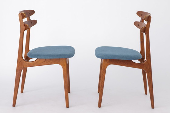 Image 1 of 2 Vintage stoelen 1960 Teak Deens