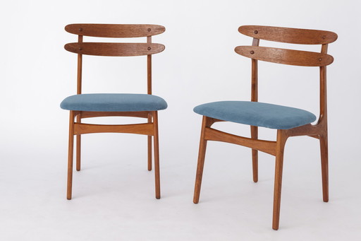 2 Vintage stoelen 1960 Teak Deens