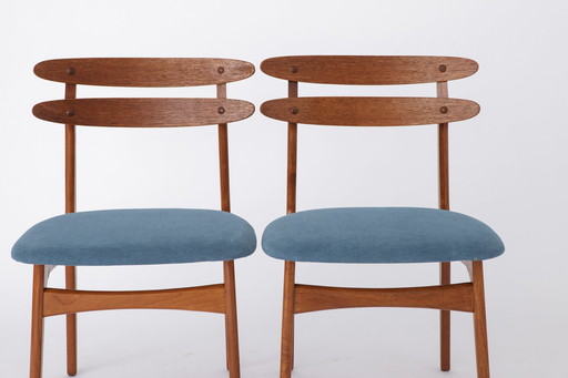 2 Vintage stoelen 1960 Teak Deens