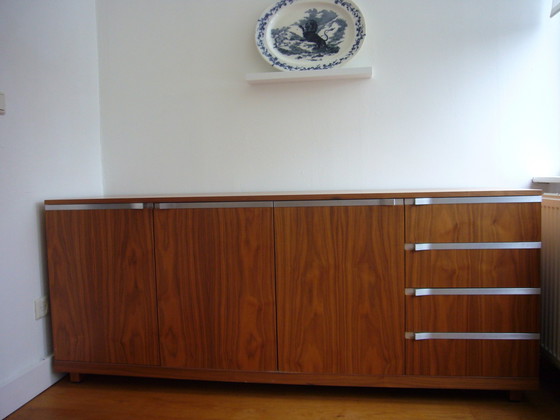 Image 1 of Vintage Dressoir Walnoten Hout