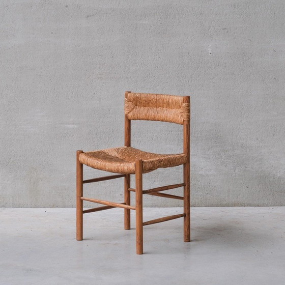 Image 1 of Set van 4 vintage stoelen van Charlotte Perriand voor Robert Sentou, Frankrijk 1870