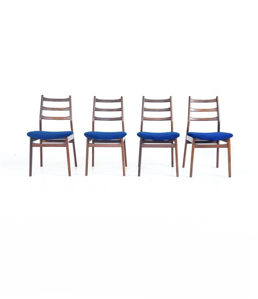 4X Gerestaureerde Casala Eetkamerstoelen ‘60