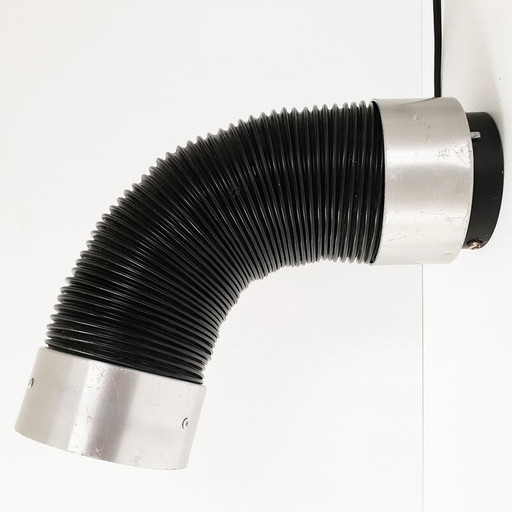 Vintage Raak wandlamp in geborsteld staal, 1960