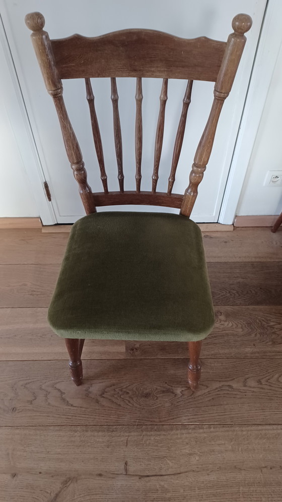 Image 1 of 6x Vintage eetkamerstoelen